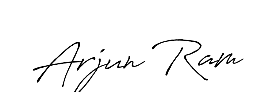 Arjun Ram stylish signature style. Best Handwritten Sign (Antro_Vectra_Bolder) for my name. Handwritten Signature Collection Ideas for my name Arjun Ram. Arjun Ram signature style 7 images and pictures png