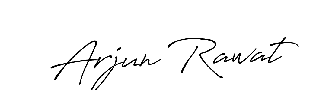 Use a signature maker to create a handwritten signature online. With this signature software, you can design (Antro_Vectra_Bolder) your own signature for name Arjun Rawat. Arjun Rawat signature style 7 images and pictures png