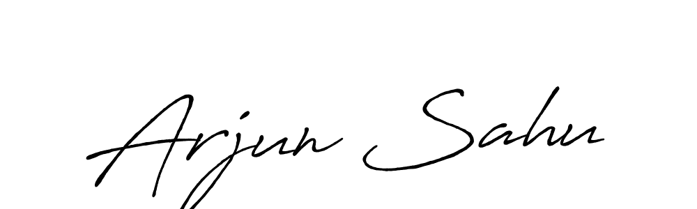 You can use this online signature creator to create a handwritten signature for the name Arjun Sahu. This is the best online autograph maker. Arjun Sahu signature style 7 images and pictures png