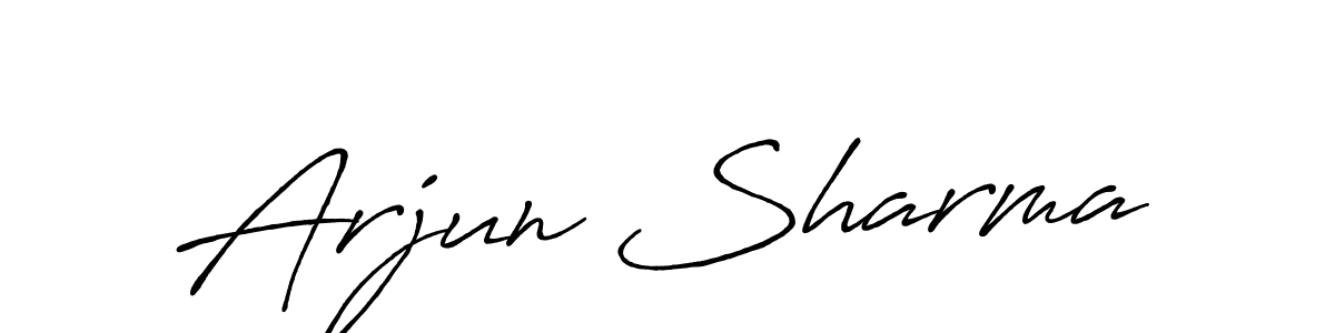 if you are searching for the best signature style for your name Arjun Sharma. so please give up your signature search. here we have designed multiple signature styles  using Antro_Vectra_Bolder. Arjun Sharma signature style 7 images and pictures png