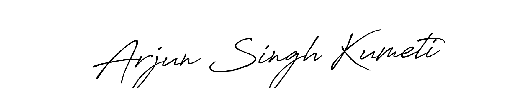 Once you've used our free online signature maker to create your best signature Antro_Vectra_Bolder style, it's time to enjoy all of the benefits that Arjun Singh Kumeti name signing documents. Arjun Singh Kumeti signature style 7 images and pictures png