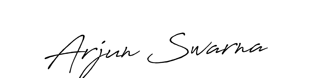 You can use this online signature creator to create a handwritten signature for the name Arjun Swarna. This is the best online autograph maker. Arjun Swarna signature style 7 images and pictures png