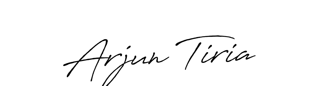 Use a signature maker to create a handwritten signature online. With this signature software, you can design (Antro_Vectra_Bolder) your own signature for name Arjun Tiria. Arjun Tiria signature style 7 images and pictures png