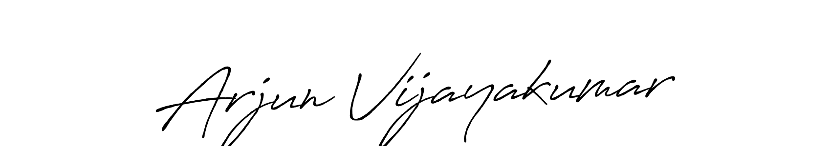 Antro_Vectra_Bolder is a professional signature style that is perfect for those who want to add a touch of class to their signature. It is also a great choice for those who want to make their signature more unique. Get Arjun Vijayakumar name to fancy signature for free. Arjun Vijayakumar signature style 7 images and pictures png