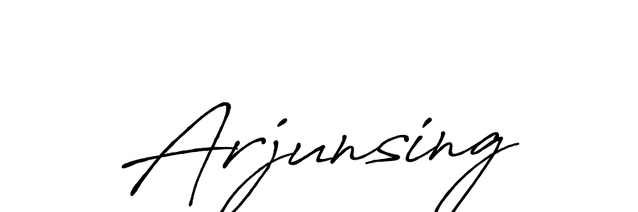 Similarly Antro_Vectra_Bolder is the best handwritten signature design. Signature creator online .You can use it as an online autograph creator for name Arjunsing. Arjunsing signature style 7 images and pictures png