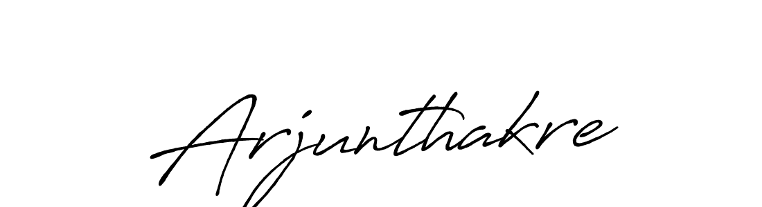 The best way (Antro_Vectra_Bolder) to make a short signature is to pick only two or three words in your name. The name Arjunthakre include a total of six letters. For converting this name. Arjunthakre signature style 7 images and pictures png