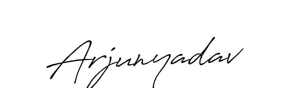 You can use this online signature creator to create a handwritten signature for the name Arjunyadav. This is the best online autograph maker. Arjunyadav signature style 7 images and pictures png