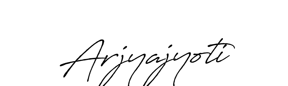 Also You can easily find your signature by using the search form. We will create Arjyajyoti name handwritten signature images for you free of cost using Antro_Vectra_Bolder sign style. Arjyajyoti signature style 7 images and pictures png