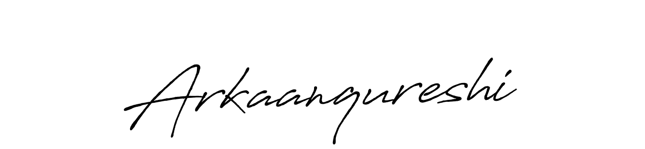 How to make Arkaanqureshi signature? Antro_Vectra_Bolder is a professional autograph style. Create handwritten signature for Arkaanqureshi name. Arkaanqureshi signature style 7 images and pictures png