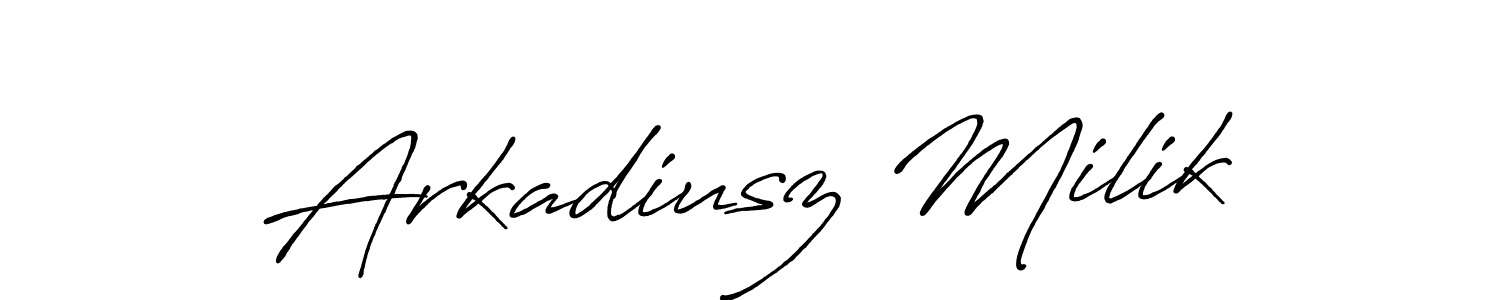How to make Arkadiusz Milik signature? Antro_Vectra_Bolder is a professional autograph style. Create handwritten signature for Arkadiusz Milik name. Arkadiusz Milik signature style 7 images and pictures png