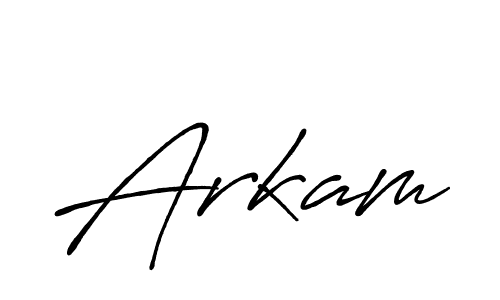 It looks lik you need a new signature style for name Arkam. Design unique handwritten (Antro_Vectra_Bolder) signature with our free signature maker in just a few clicks. Arkam signature style 7 images and pictures png