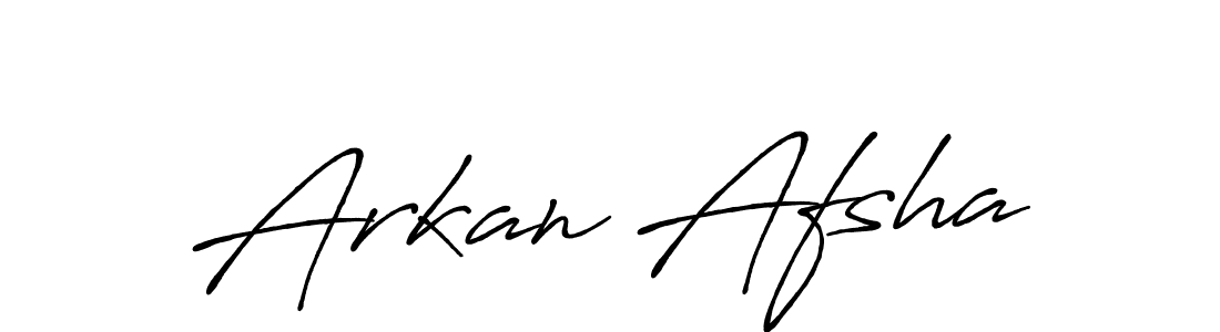 The best way (Antro_Vectra_Bolder) to make a short signature is to pick only two or three words in your name. The name Arkan Afsha include a total of six letters. For converting this name. Arkan Afsha signature style 7 images and pictures png
