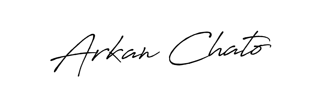 Similarly Antro_Vectra_Bolder is the best handwritten signature design. Signature creator online .You can use it as an online autograph creator for name Arkan Chato. Arkan Chato signature style 7 images and pictures png