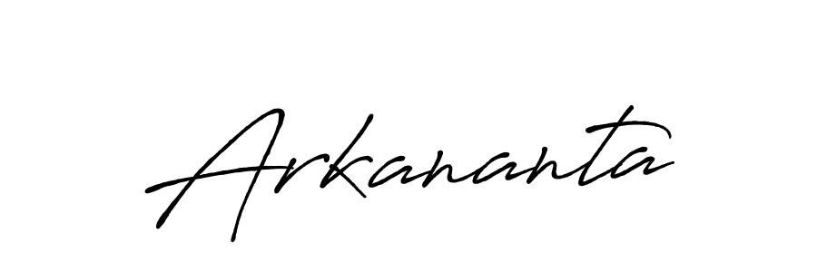 Similarly Antro_Vectra_Bolder is the best handwritten signature design. Signature creator online .You can use it as an online autograph creator for name Arkananta. Arkananta signature style 7 images and pictures png