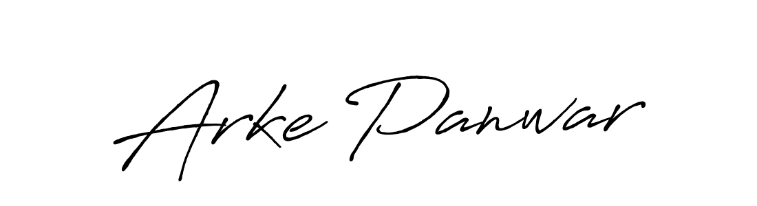 Here are the top 10 professional signature styles for the name Arke Panwar. These are the best autograph styles you can use for your name. Arke Panwar signature style 7 images and pictures png