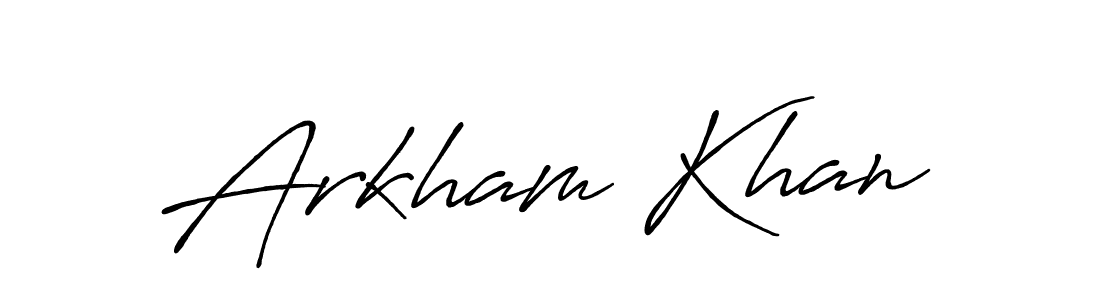 How to make Arkham Khan signature? Antro_Vectra_Bolder is a professional autograph style. Create handwritten signature for Arkham Khan name. Arkham Khan signature style 7 images and pictures png