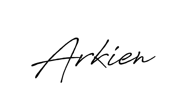 Here are the top 10 professional signature styles for the name Arkien. These are the best autograph styles you can use for your name. Arkien signature style 7 images and pictures png