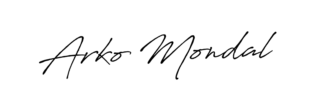 Once you've used our free online signature maker to create your best signature Antro_Vectra_Bolder style, it's time to enjoy all of the benefits that Arko Mondal name signing documents. Arko Mondal signature style 7 images and pictures png