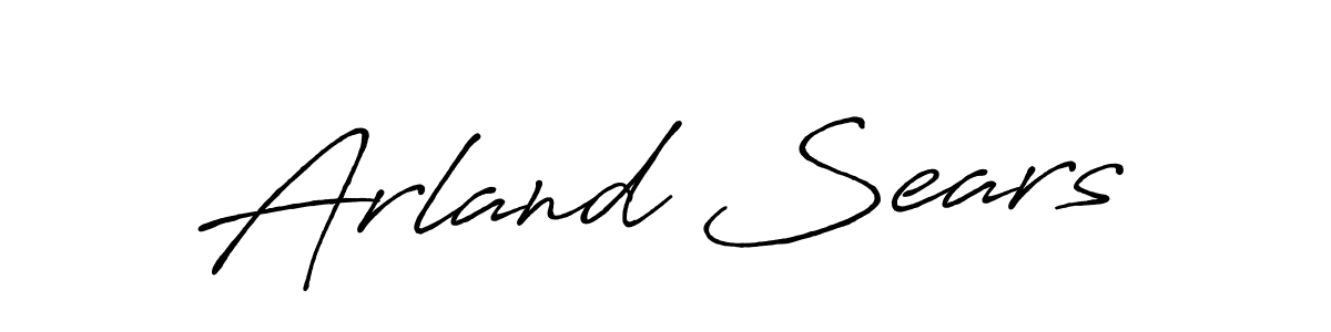 See photos of Arland Sears official signature by Spectra . Check more albums & portfolios. Read reviews & check more about Antro_Vectra_Bolder font. Arland Sears signature style 7 images and pictures png