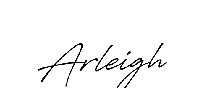 Also we have Arleigh name is the best signature style. Create professional handwritten signature collection using Antro_Vectra_Bolder autograph style. Arleigh signature style 7 images and pictures png