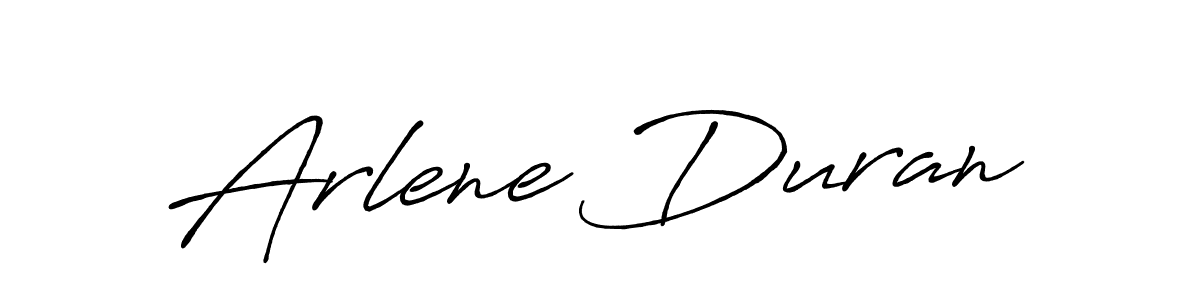 Antro_Vectra_Bolder is a professional signature style that is perfect for those who want to add a touch of class to their signature. It is also a great choice for those who want to make their signature more unique. Get Arlene Duran name to fancy signature for free. Arlene Duran signature style 7 images and pictures png