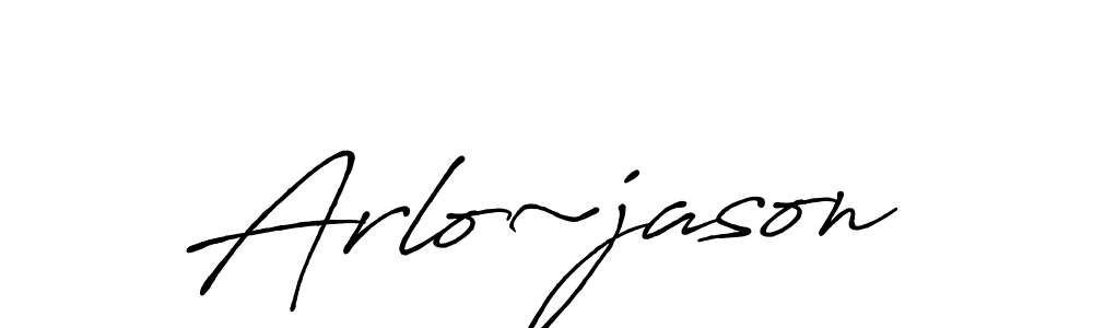 Create a beautiful signature design for name Arlo~jason. With this signature (Antro_Vectra_Bolder) fonts, you can make a handwritten signature for free. Arlo~jason signature style 7 images and pictures png