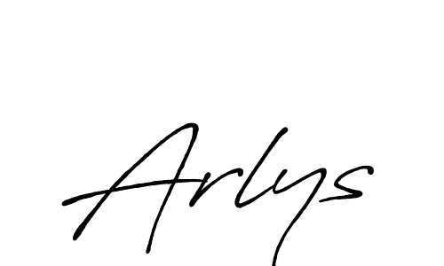 How to make Arlys name signature. Use Antro_Vectra_Bolder style for creating short signs online. This is the latest handwritten sign. Arlys signature style 7 images and pictures png