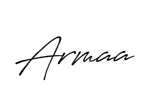 How to make Armaa signature? Antro_Vectra_Bolder is a professional autograph style. Create handwritten signature for Armaa name. Armaa signature style 7 images and pictures png