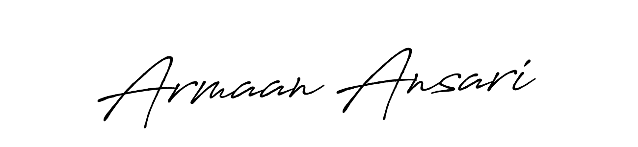 It looks lik you need a new signature style for name Armaan Ansari. Design unique handwritten (Antro_Vectra_Bolder) signature with our free signature maker in just a few clicks. Armaan Ansari signature style 7 images and pictures png