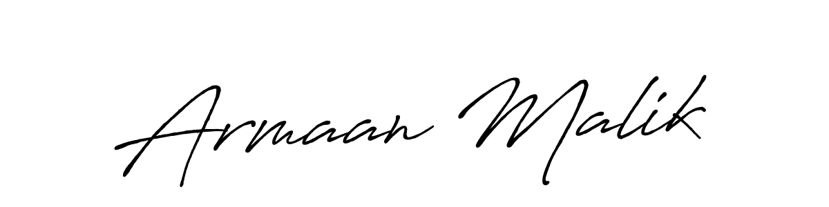 Use a signature maker to create a handwritten signature online. With this signature software, you can design (Antro_Vectra_Bolder) your own signature for name Armaan Malik. Armaan Malik signature style 7 images and pictures png