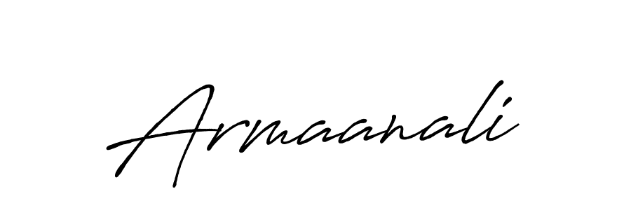 How to make Armaanali name signature. Use Antro_Vectra_Bolder style for creating short signs online. This is the latest handwritten sign. Armaanali signature style 7 images and pictures png
