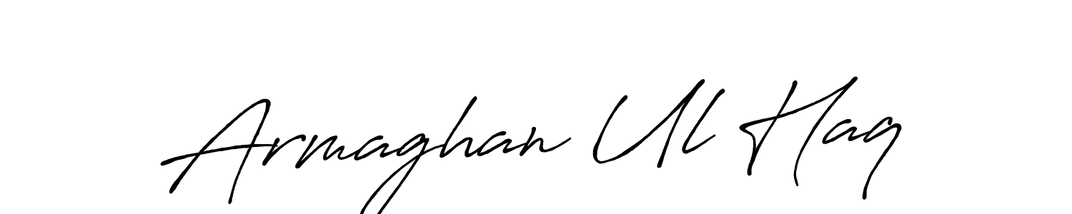 How to make Armaghan Ul Haq signature? Antro_Vectra_Bolder is a professional autograph style. Create handwritten signature for Armaghan Ul Haq name. Armaghan Ul Haq signature style 7 images and pictures png