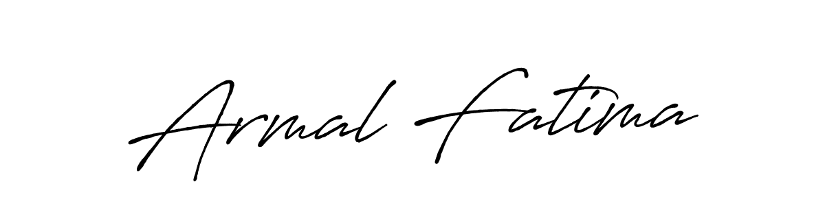 The best way (Antro_Vectra_Bolder) to make a short signature is to pick only two or three words in your name. The name Armal Fatima include a total of six letters. For converting this name. Armal Fatima signature style 7 images and pictures png