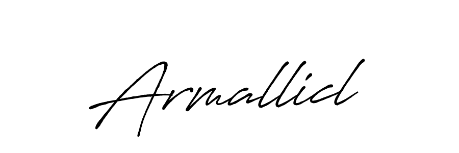 You should practise on your own different ways (Antro_Vectra_Bolder) to write your name (Armallicl) in signature. don't let someone else do it for you. Armallicl signature style 7 images and pictures png