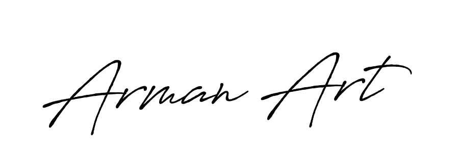 How to make Arman Art signature? Antro_Vectra_Bolder is a professional autograph style. Create handwritten signature for Arman Art name. Arman Art signature style 7 images and pictures png