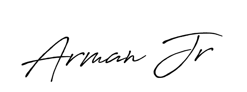 Once you've used our free online signature maker to create your best signature Antro_Vectra_Bolder style, it's time to enjoy all of the benefits that Arman Jr name signing documents. Arman Jr signature style 7 images and pictures png