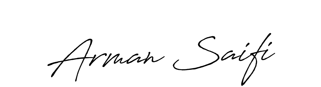 The best way (Antro_Vectra_Bolder) to make a short signature is to pick only two or three words in your name. The name Arman Saifi include a total of six letters. For converting this name. Arman Saifi signature style 7 images and pictures png