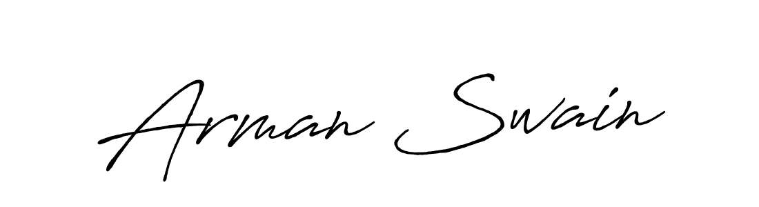 You should practise on your own different ways (Antro_Vectra_Bolder) to write your name (Arman Swain) in signature. don't let someone else do it for you. Arman Swain signature style 7 images and pictures png