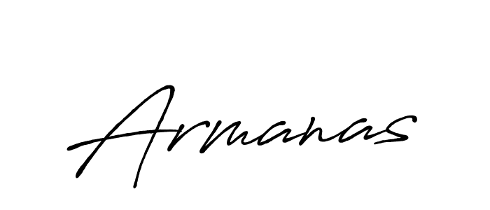 Similarly Antro_Vectra_Bolder is the best handwritten signature design. Signature creator online .You can use it as an online autograph creator for name Armanas. Armanas signature style 7 images and pictures png