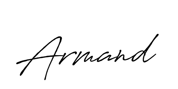 Design your own signature with our free online signature maker. With this signature software, you can create a handwritten (Antro_Vectra_Bolder) signature for name Armand. Armand signature style 7 images and pictures png