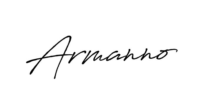 You should practise on your own different ways (Antro_Vectra_Bolder) to write your name (Armanno) in signature. don't let someone else do it for you. Armanno signature style 7 images and pictures png