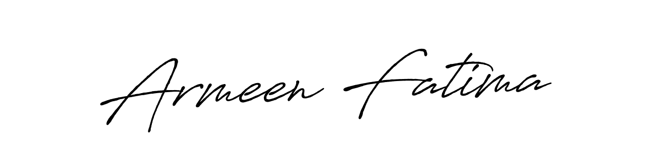 Make a short Armeen Fatima signature style. Manage your documents anywhere anytime using Antro_Vectra_Bolder. Create and add eSignatures, submit forms, share and send files easily. Armeen Fatima signature style 7 images and pictures png