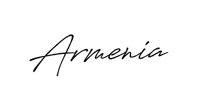 Also You can easily find your signature by using the search form. We will create Armenia name handwritten signature images for you free of cost using Antro_Vectra_Bolder sign style. Armenia signature style 7 images and pictures png