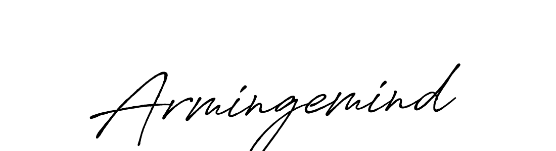 How to make Armingemind name signature. Use Antro_Vectra_Bolder style for creating short signs online. This is the latest handwritten sign. Armingemind signature style 7 images and pictures png
