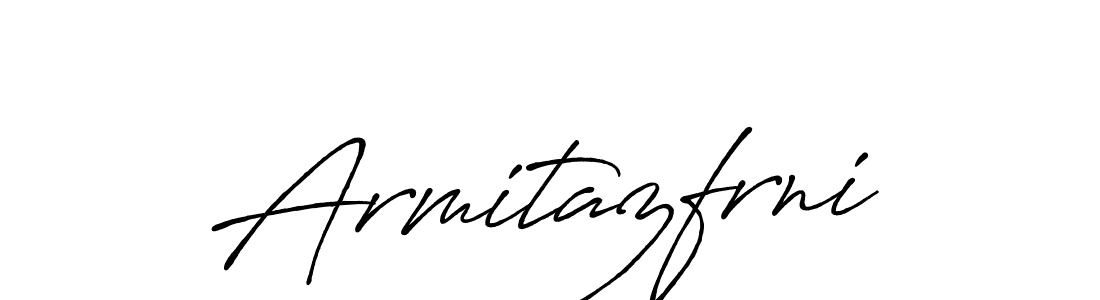 Make a beautiful signature design for name Armitazfrni. With this signature (Antro_Vectra_Bolder) style, you can create a handwritten signature for free. Armitazfrni signature style 7 images and pictures png