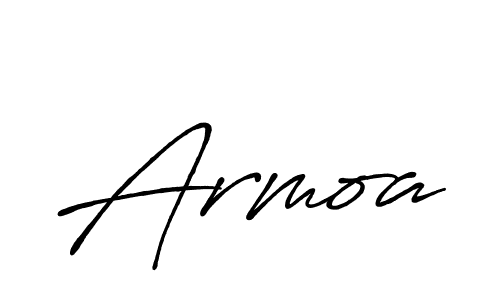 Make a beautiful signature design for name Armoa. With this signature (Antro_Vectra_Bolder) style, you can create a handwritten signature for free. Armoa signature style 7 images and pictures png