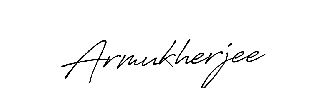 You should practise on your own different ways (Antro_Vectra_Bolder) to write your name (Armukherjee) in signature. don't let someone else do it for you. Armukherjee signature style 7 images and pictures png
