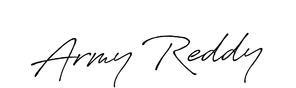 Antro_Vectra_Bolder is a professional signature style that is perfect for those who want to add a touch of class to their signature. It is also a great choice for those who want to make their signature more unique. Get Army Reddy name to fancy signature for free. Army Reddy signature style 7 images and pictures png
