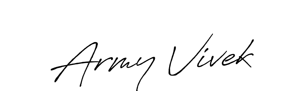 The best way (Antro_Vectra_Bolder) to make a short signature is to pick only two or three words in your name. The name Army Vivek include a total of six letters. For converting this name. Army Vivek signature style 7 images and pictures png