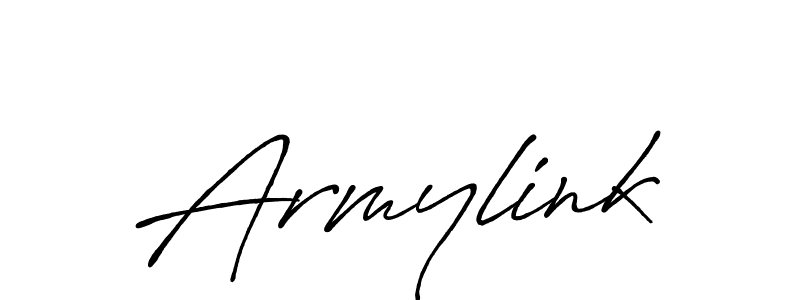 How to make Armylink name signature. Use Antro_Vectra_Bolder style for creating short signs online. This is the latest handwritten sign. Armylink signature style 7 images and pictures png